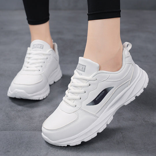 Damen Sportliche und bequeme Sneakers mit dämpfender Laufsohle EB