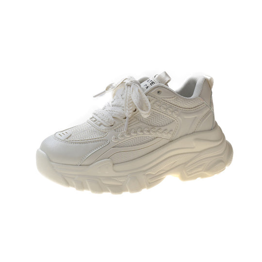 Damen Sportliche Chunky Sneakers mit innovativer Dämpfung und atmungsaktiver Oberflächenstruktur EB