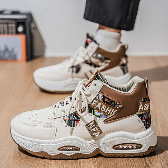 Damen Hochwertige Fashion Sneakers mit atmungsaktivem Obermaterial und dämpfender Sohle EB