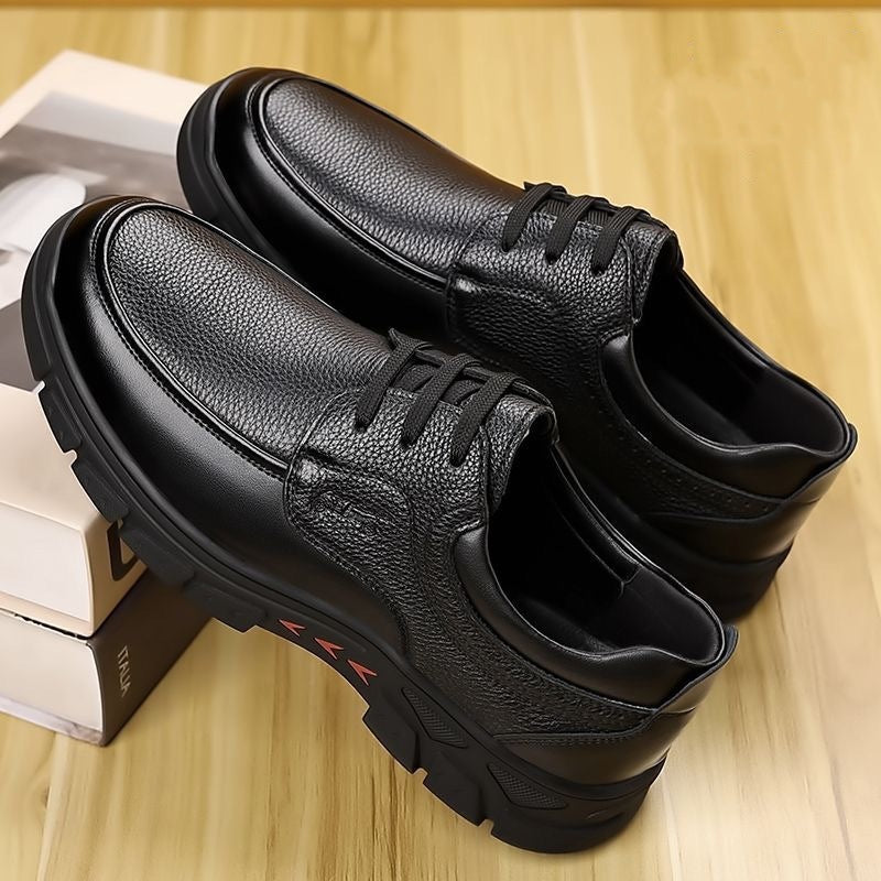 Damen modische Schnürschuhe aus hochwertigem Leder EB