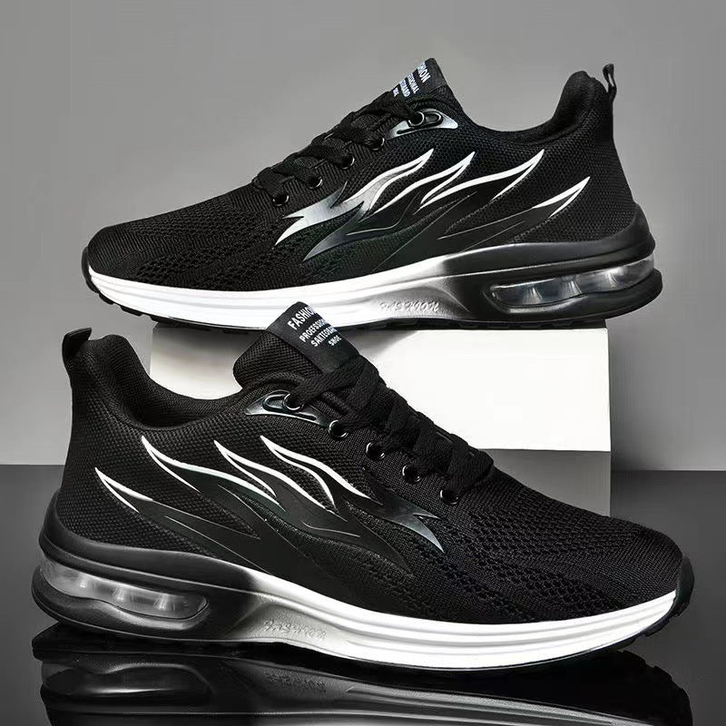 Damen Sportliche Sneakers mit stoßdämpfender Sohle und atmungsaktivem Obermaterial EB
