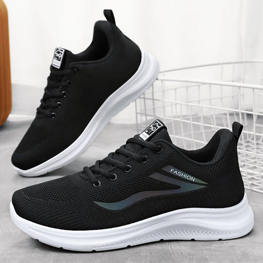 Damen Sportliche Jogging-Schuhe mit atmungsaktivem Mesh-Obermaterial EB