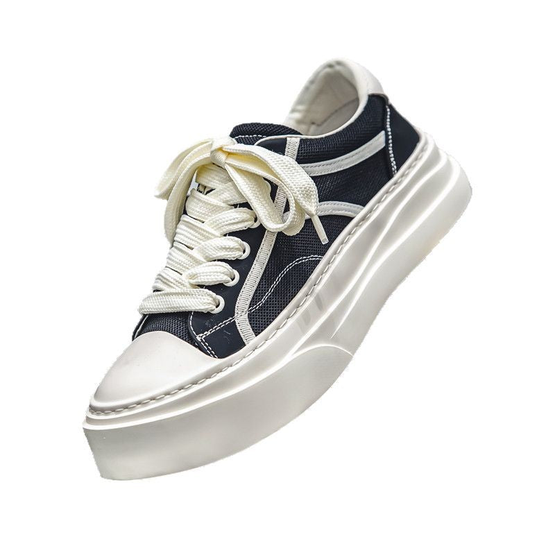 Damen Sportliche und modische Plateausneaker EB