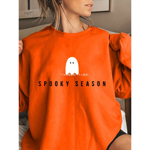 Unisex nan kuscheliges Baumwoll-Sweatshirt mit niedlichem Bären-Print und Rundhalsausschnitt EB