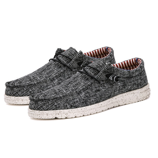 Damen Bequeme Freizeitschuhe aus atmungsaktivem Leinenmaterial mit rutschfester Sohle EB