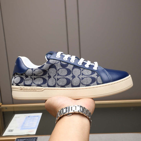 Damen Hochwertige Freizeitsneaker mit modischem Oberflächenmuster und rutschfester Sohle EB
