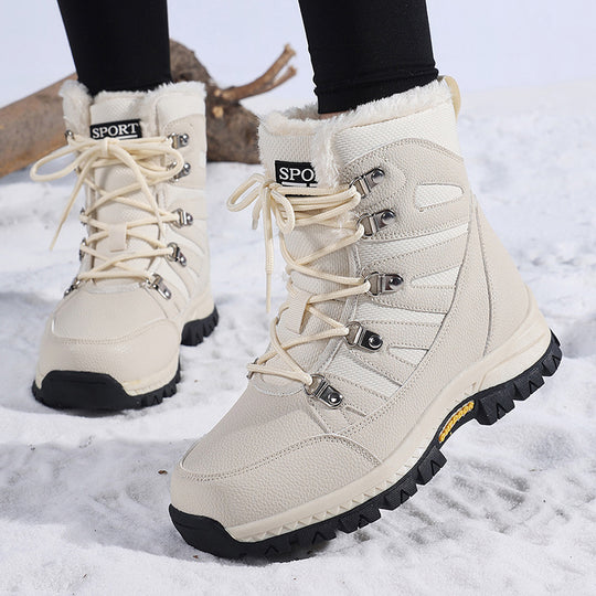 Damen Winterstiefel mit isolierender Fütterung und rutschfester Sohle EB 1759516923