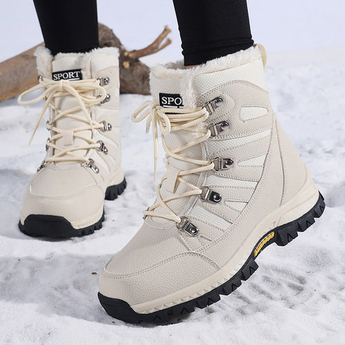 Damen Winterstiefel mit isolierender Fütterung und rutschfester Sohle EB 1759516923