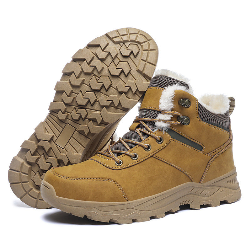 Damen Sportliche Winterstiefel mit isolierendem Innenfutter EB