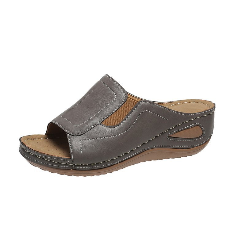 Damen lässige und bequeme Hausschuh-Sandalen EB