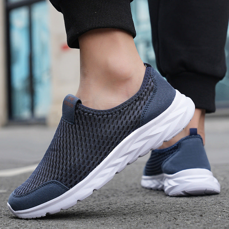 Damen Atmungsaktive Slip-On Sneakers mit flexibler Sohle EB 1774575918