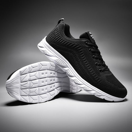 Damen atmungsaktive Sport-Sneaker mit flexiblem Sohlenprofil EB