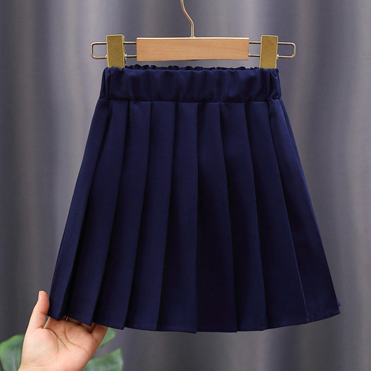 Mädchen Matrosenbluse mit klassischem Kragen und dekorativen Streifen EB