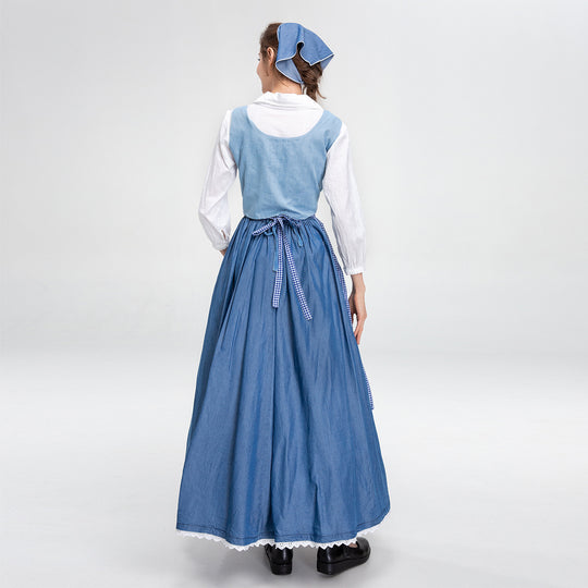 Damen Trachtenkleid mit nostalgischem Design und aufwendigen Details EB
