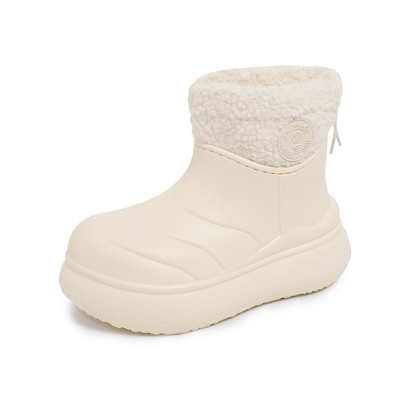 Damen kuschelweiche Winterboots mit robustem Sohlenprofil und wärmendem Innenfutter EB