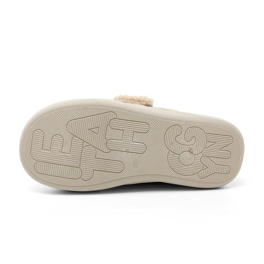 Damen bequeme Slipper mit weichem Innenfutter und rutschfester Sohle EB