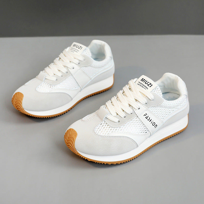 Damen Sportliche Sneakers mit atmungsaktivem Obermaterial und dämpfender Sohle EB