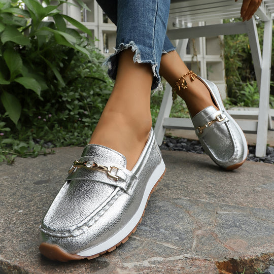 Damen Modische Slip-On Loafer EB