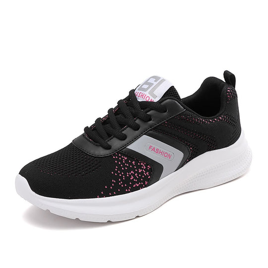Damen Sneaker mit atmungsaktivem Obermaterial und rutschfester Sohle EB