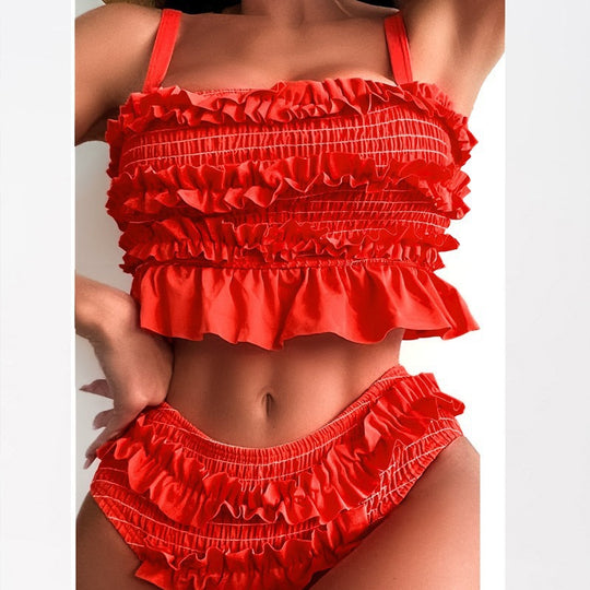 Damen Raffiniertes Bustier-Oberteil EB