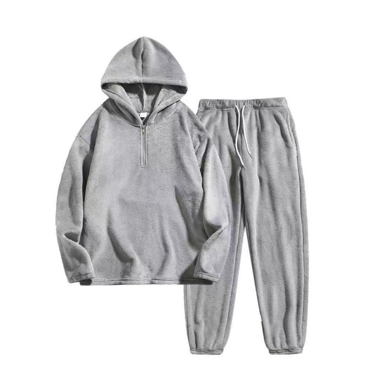 Damen Fleece Schlafanzug EB
