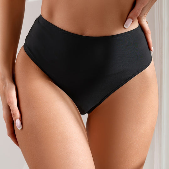 Damen Hochtailliertes Bikini-Höschen mit elegantem Schnitt EB