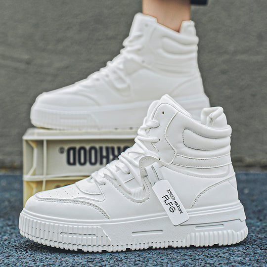 Damen Hohe Sneaker mit atmungsaktivem Obermaterial und flexibler Sohle EB