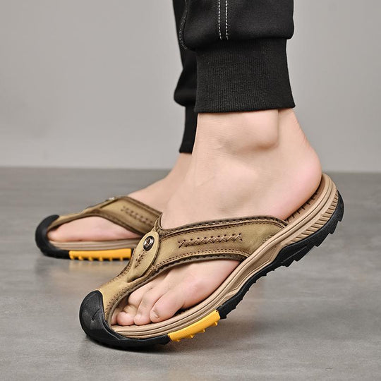 Herren Orthopädische Freizeit-Sandalen mit verstellbarem Riemensystem EB