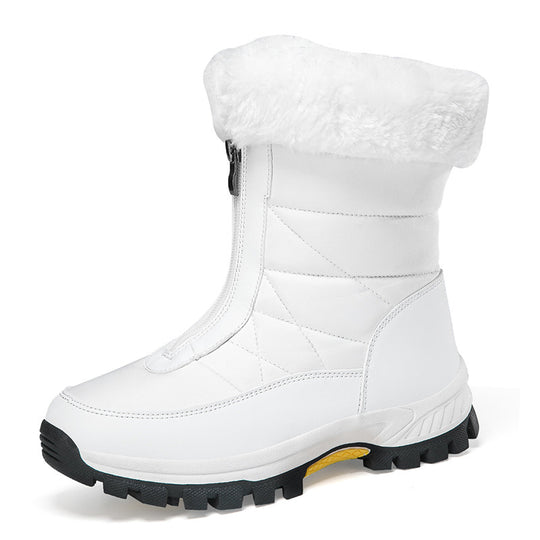 Damen thermoisolierte Winterstiefel mit Außensohle und bequemem Futter EB