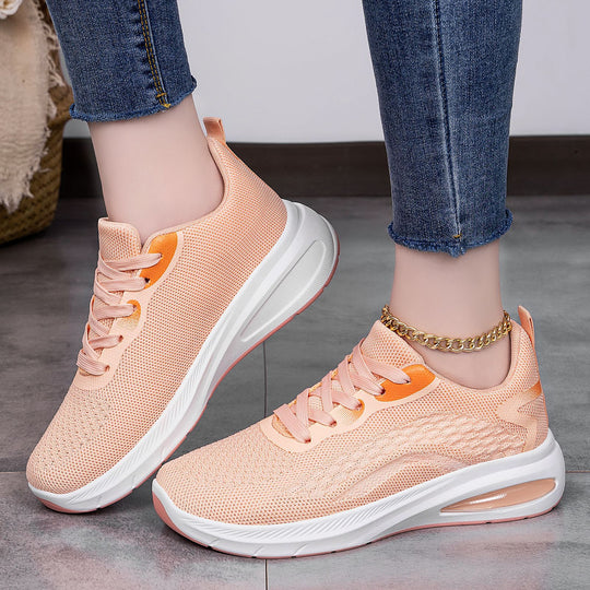 Damen Sportliche Lauf-Sneaker mit Komfort-Dämpfung und atmungsaktivem Obermaterial EB