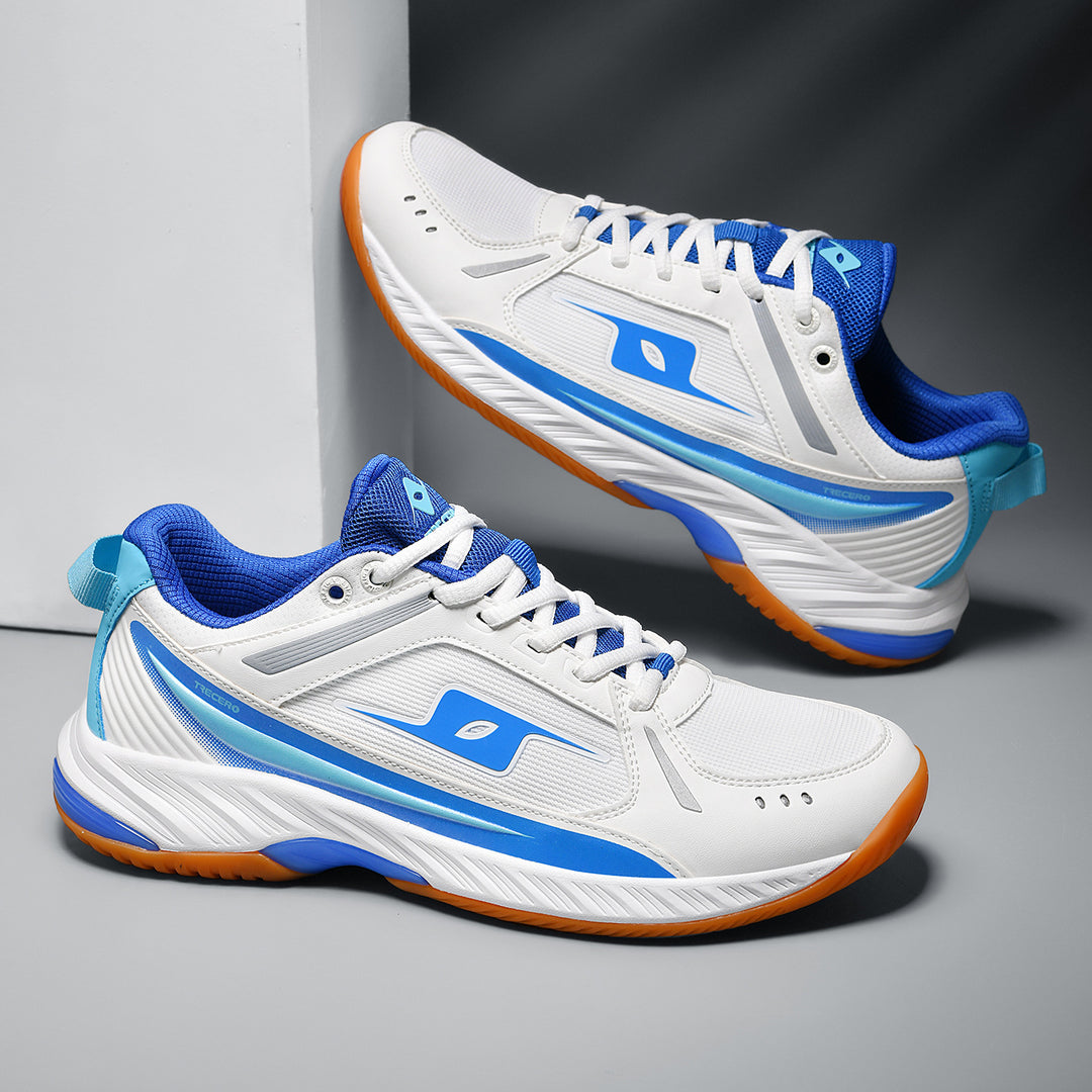 Damen Hochleistungs-Tennisschuhe mit innovativer Dämpfungstechnologie und rutschfester Sohle EB