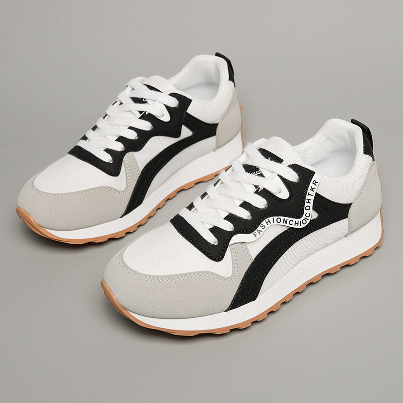 Damen Sportliche Freizeitschuhe mit atmungsaktiven Mesh-Einsätzen und dämpfender Laufsohle EB