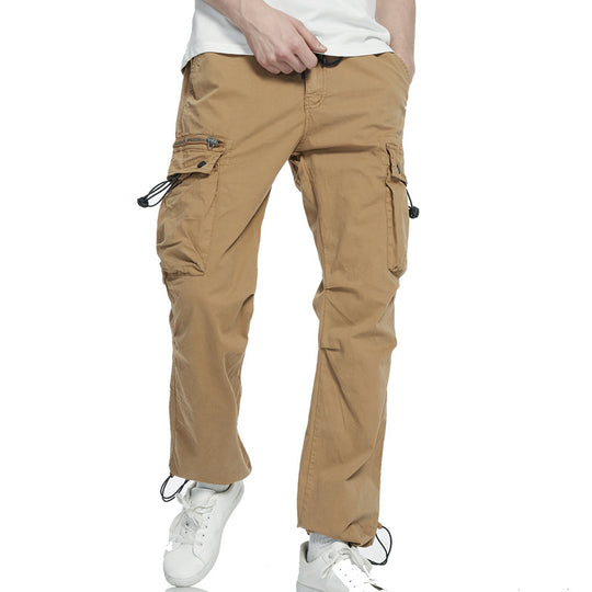 Herren Cargo-Hose mit praktischen Seitentaschen und verstellbarem Bund EB
