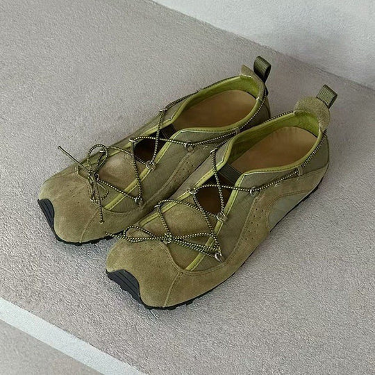 Damen sportliche Outdoor-Schuhe mit innovativem Schnürsystem EB