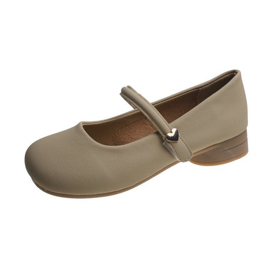 Damen Ballerina-Schuhe mit verstellbarem Riemchen und komfortablem Fußbett EB