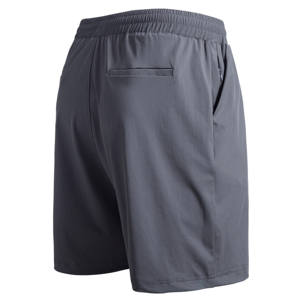 Herren nan atmungsaktive Trainingsshorts mit elastischem Bund und Seitentaschen EB