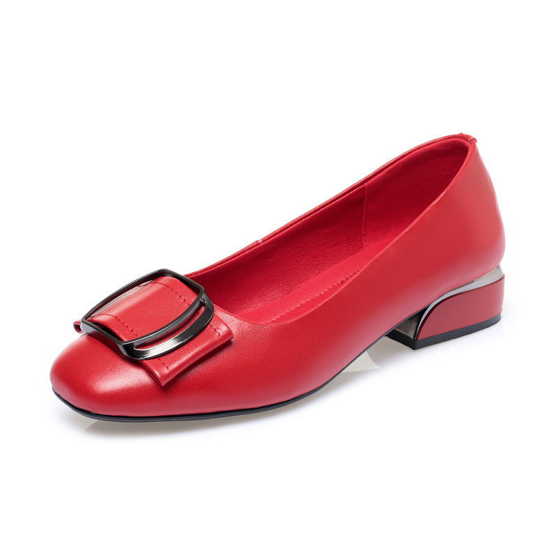 Damen Elegant Pumps mit modischem Schmuckdetail und bequemen Blockabsatz EB