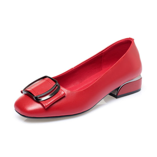 Damen Elegant Pumps mit modischem Schmuckdetail und bequemen Blockabsatz EB