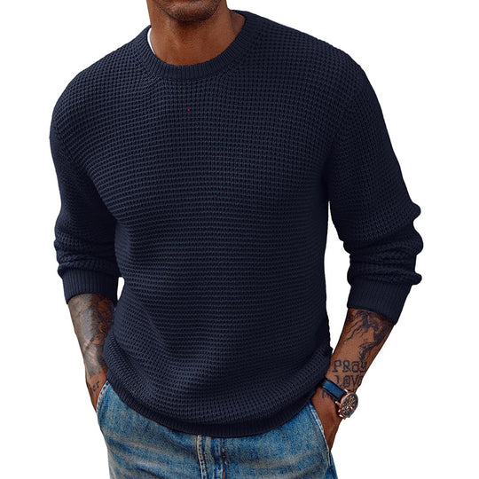 Herren Strukturierter Pullover EB