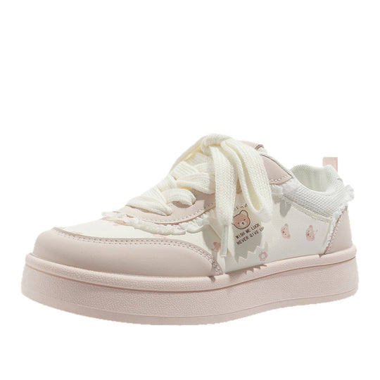 Damen Sneakers mit fröhlichem Tiermotiv und bequemem Innenfutter EB
