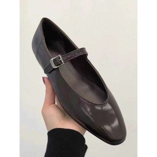 Damen elegante Slipper mit modischem Riemendesign und komfortablem Fußbett EB