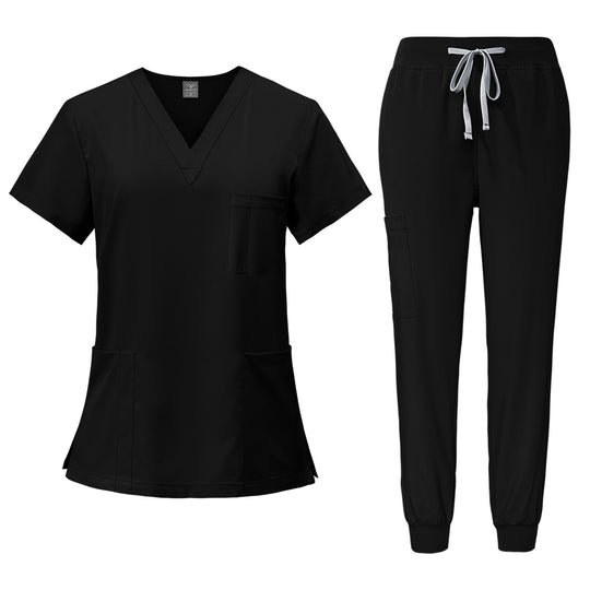 Damen medizinisches Pflege-Set mit praktischem Schnitt und vielseitigen Taschen EB