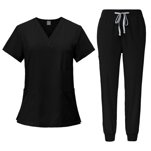 Damen medizinisches Pflege-Set mit praktischem Schnitt und vielseitigen Taschen EB