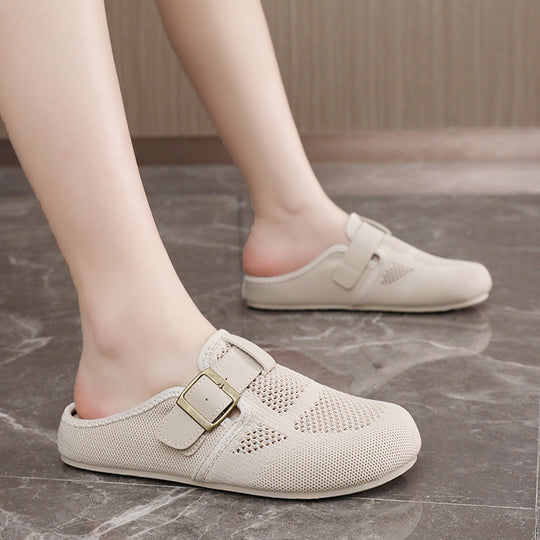 Damen Atmungsaktive Clogs mit verstellbarem Riemen und ergonomischem Fußbett EB