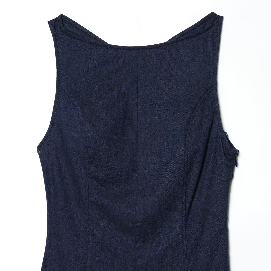 Damen Maxikleid mit elegantem V-Ausschnitt und fließendem Schnitt EB