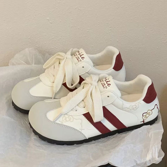 Damen Sneakers mit verspieltem Hello Kitty Motiv und komfortabler Polsterung EB