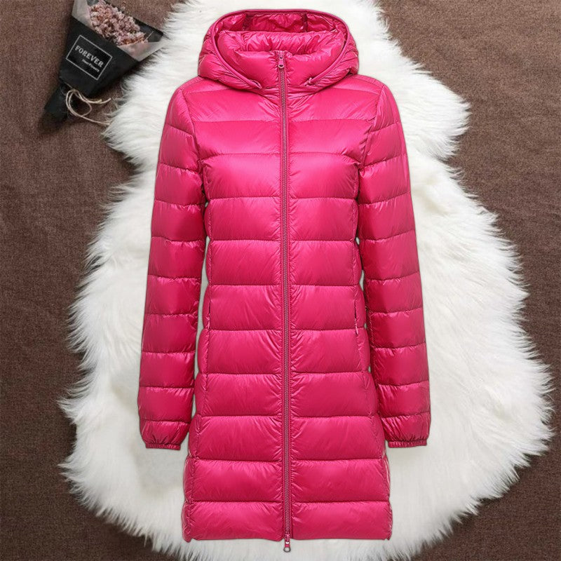 EB | Lange Kapuzenjacke