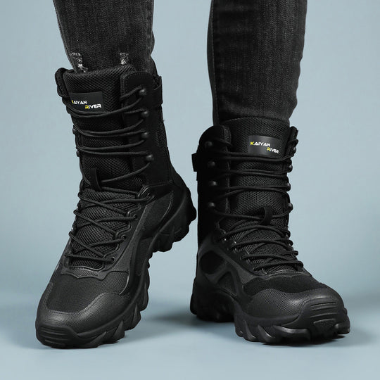 Damen Hochwertige Outdoor-Wanderschuhe mit atmungsaktivem Obermaterial und rutschfester Sohle EB