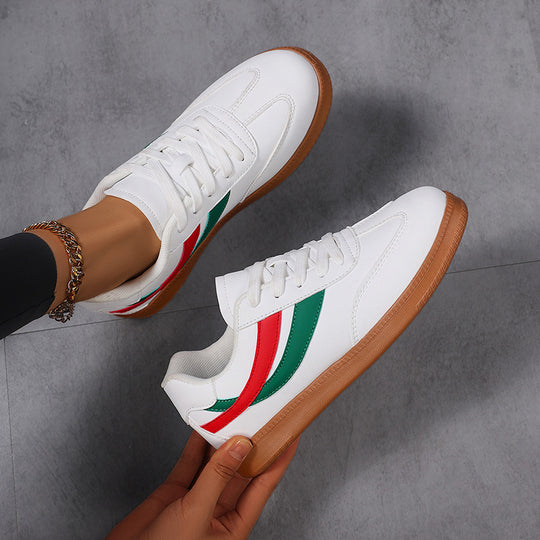 Damen Sneaker mit klassischen Streifen-Design EB