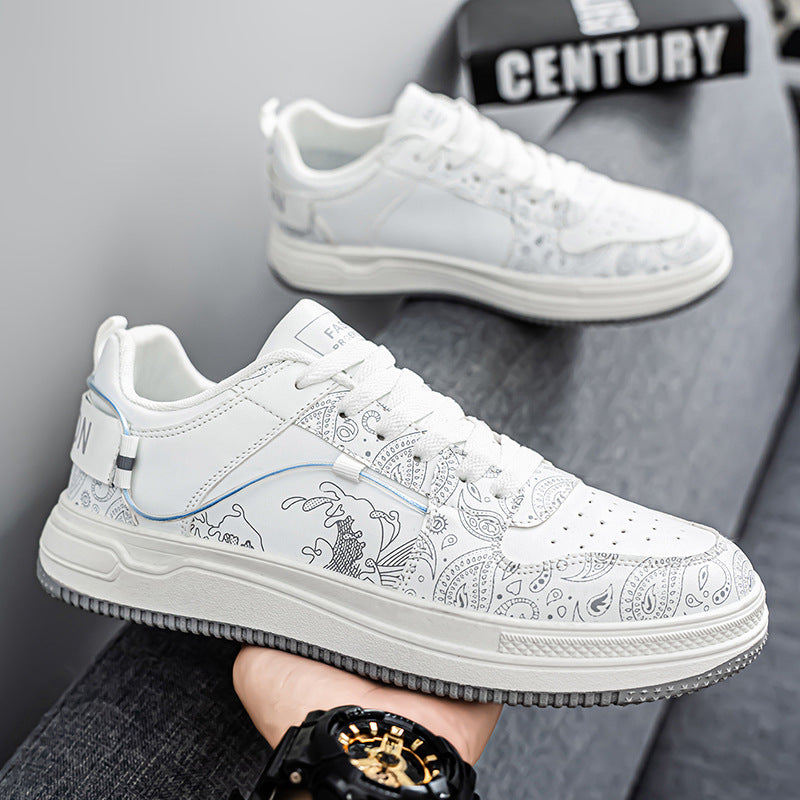 Damen Sneakers mit einzigartigem grafischem Design und flexibler Sohle EB